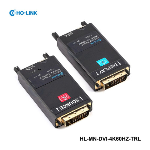 Bộ kéo dài DVI qua quang mini HO-LINK HL-MN-DVI-4K60HZ-TRL 4K60Hz 10km