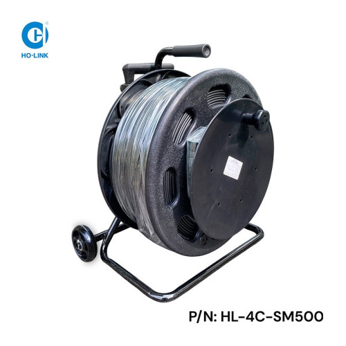 Cáp quang dã chiến 4FO HO-LINK HL-4C-SM500 LC Single Mode 500m 