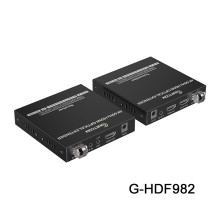 Bộ chuyển đổi HDMI sang quang 4K60Hz GNETCOM G-HDF982 khoảng cách 40KM có HDMI Loop và Audio 3.5mm