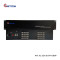 Mặt trước kim loại chuẩn Rack 2U và hệ thống cổng giao tiếp bộ chuyển đổi quang video GNETCOM 32 kênh