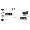 Mô hình ứng dụng của Bộ kéo dài USB 2.0 qua quang Ho-Link HL-4USB-2.0
