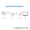 Sơ đồ kết nối của Bộ chuyển đổi Mini 3G SDI sang quang HO-LINK HL-MN-3GSDI-1Vv1D-T/RL